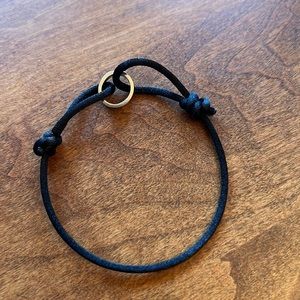 Cartier white gold love cord bracelet